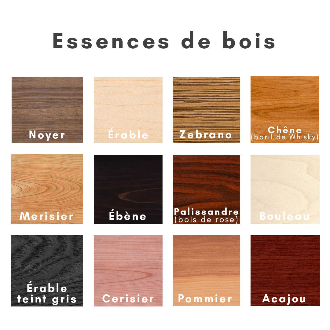 Boucles d'oreilles minimalistes en bois personnalisée