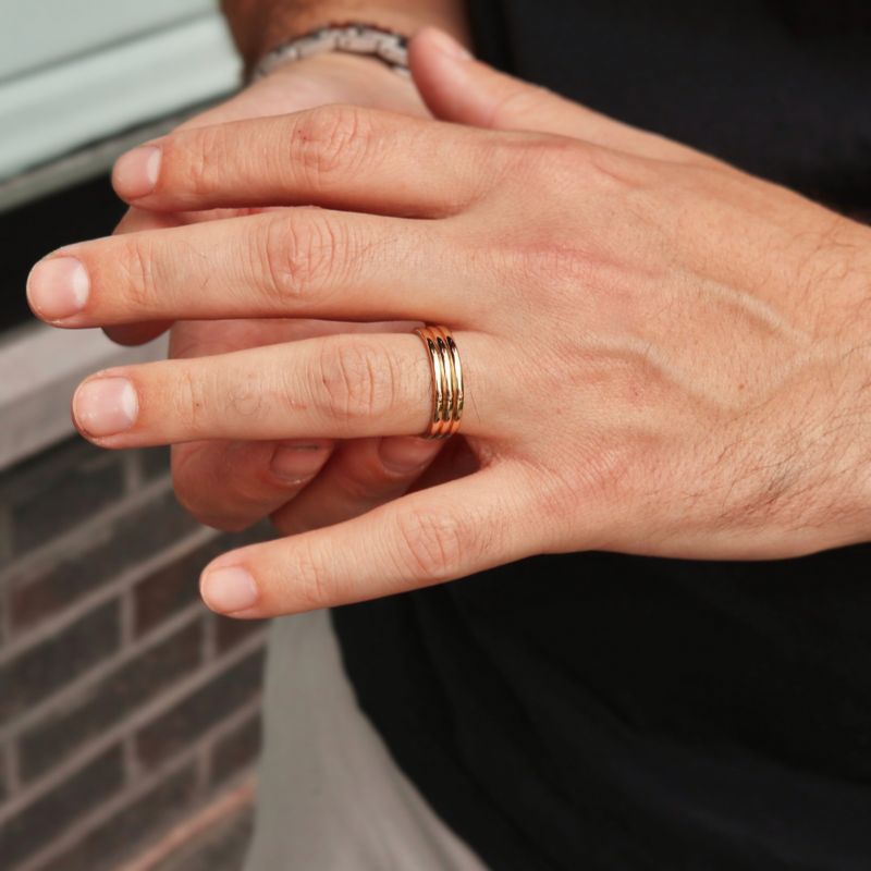 Bague Fusion en or 10K