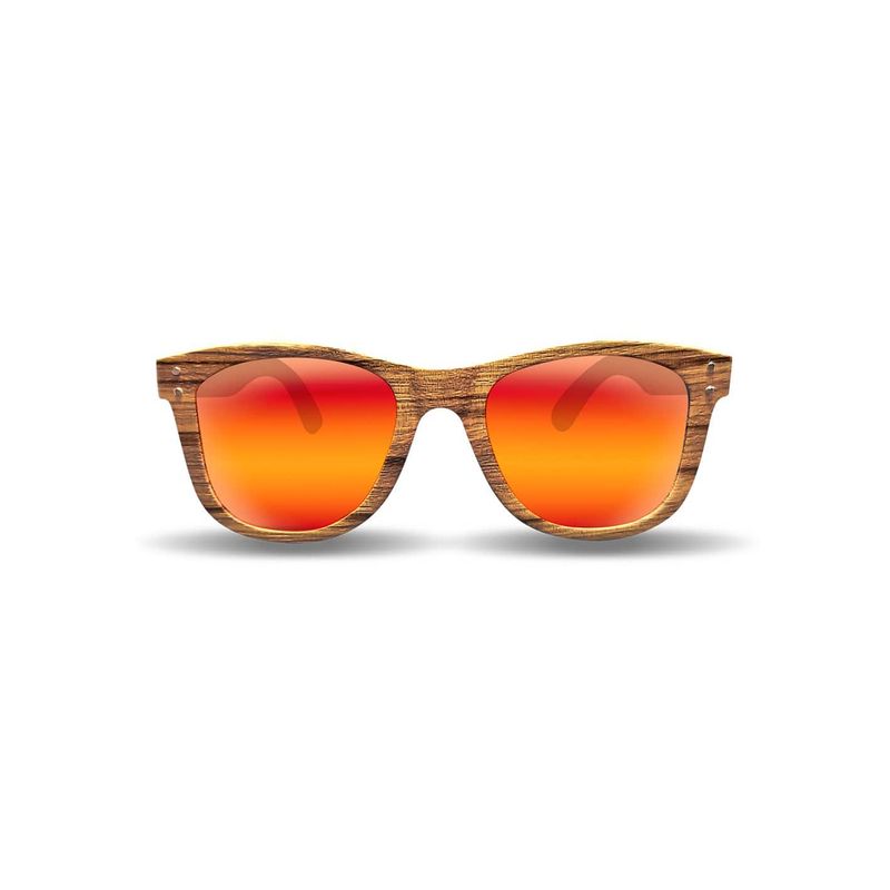 Lunette de soleil Sunwood en bois de Zébrano