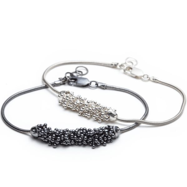 Bracelet avec un pouce de ShikShok en argent