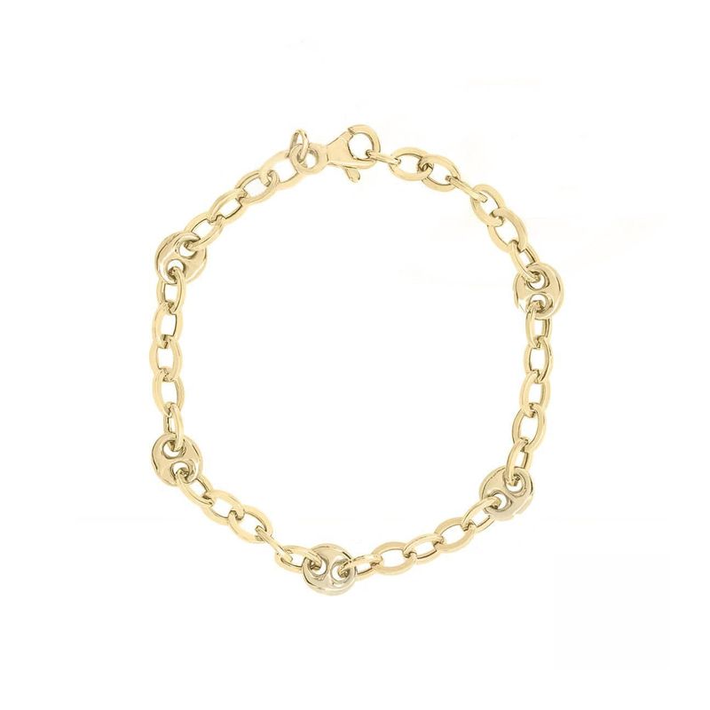 Bracelet Grain de café en or 10K