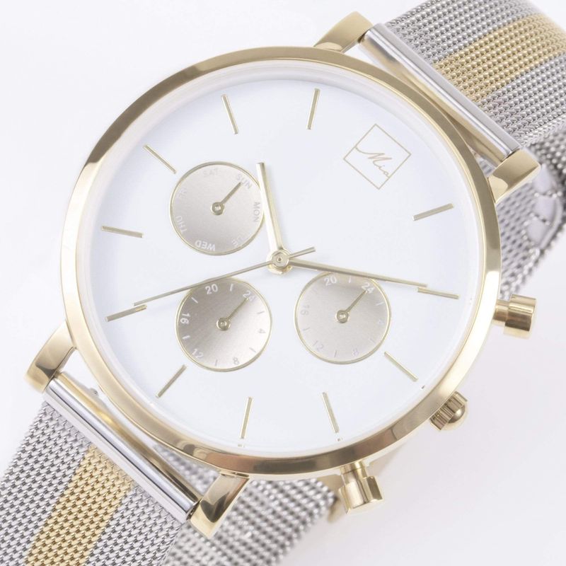 Montre Minimaliste Chrono en acier
