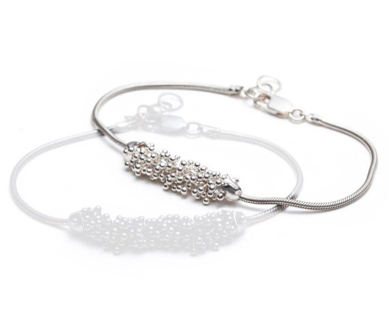 Bracelet avec un pouce de ShikShok en argent
