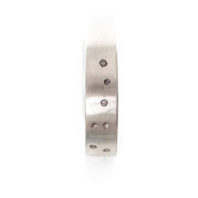 Bague Constellation en argent sterling et diamants