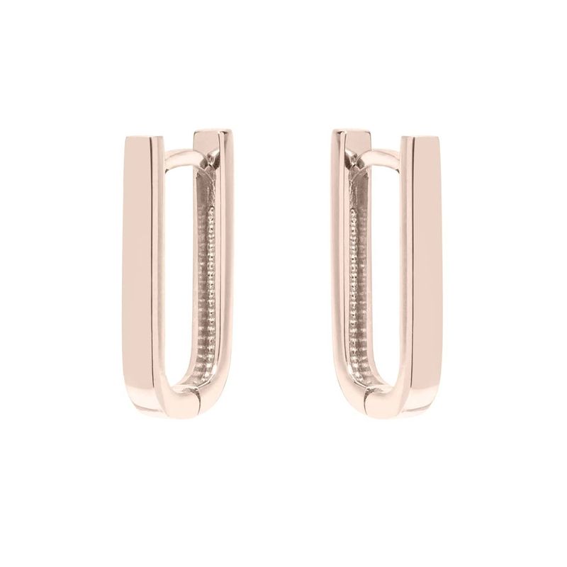 Boucles d'oreilles huggies Minimalistes en or 10K