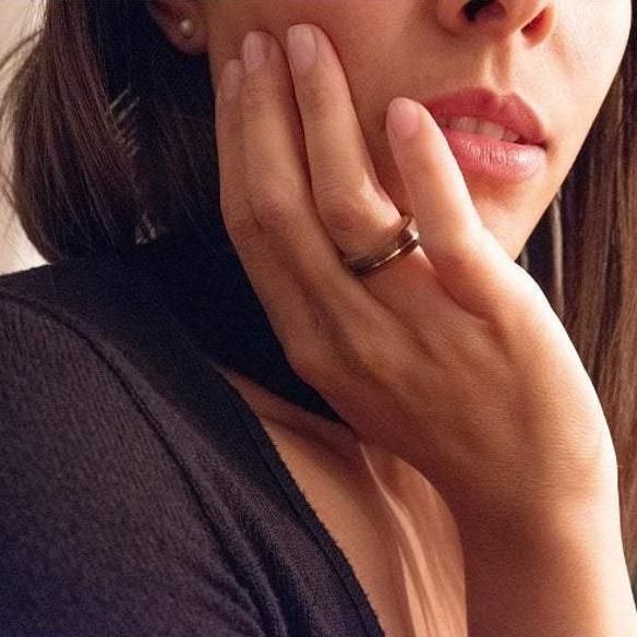 Bague en bois et or 14K & 18K personnalisée