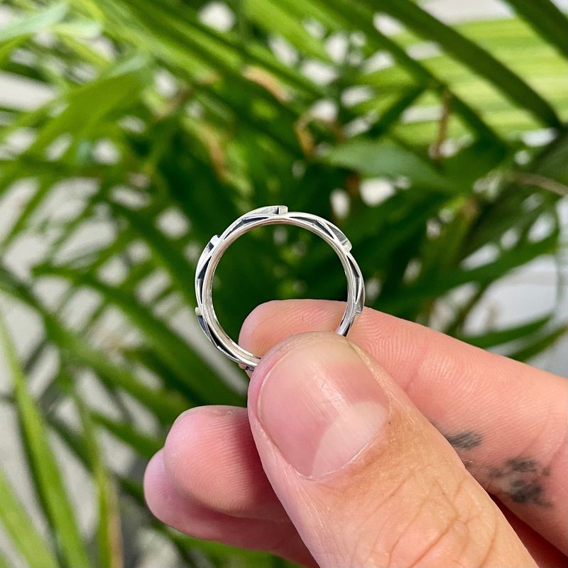 Bague Trium en argent sterling