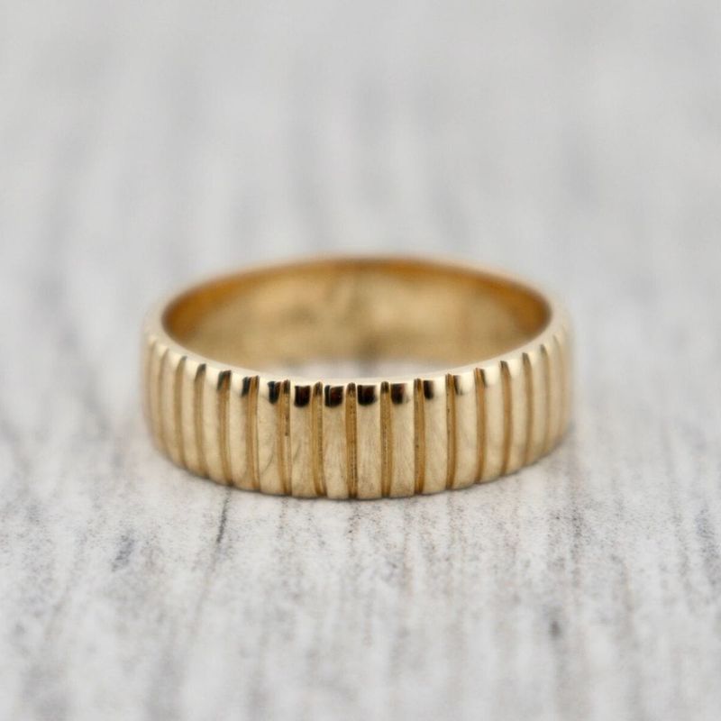 Bague Vertical en or 10K