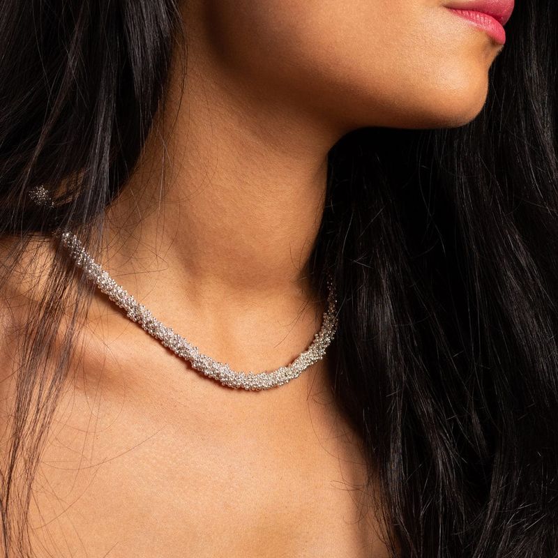 Boutons d'oreille ShikShok classique en argent