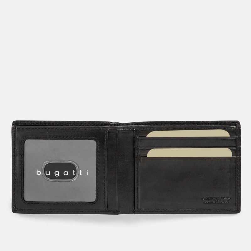 Portefeuille De Boss avec protection RFID en cuir