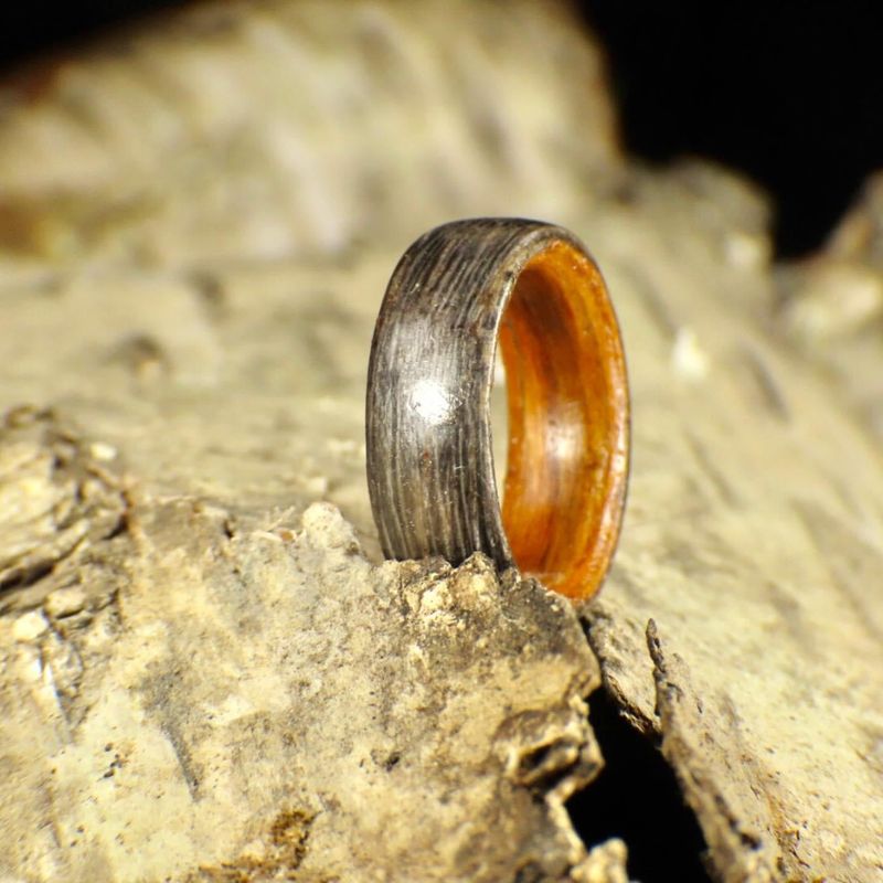 Bague en bois personnalisée