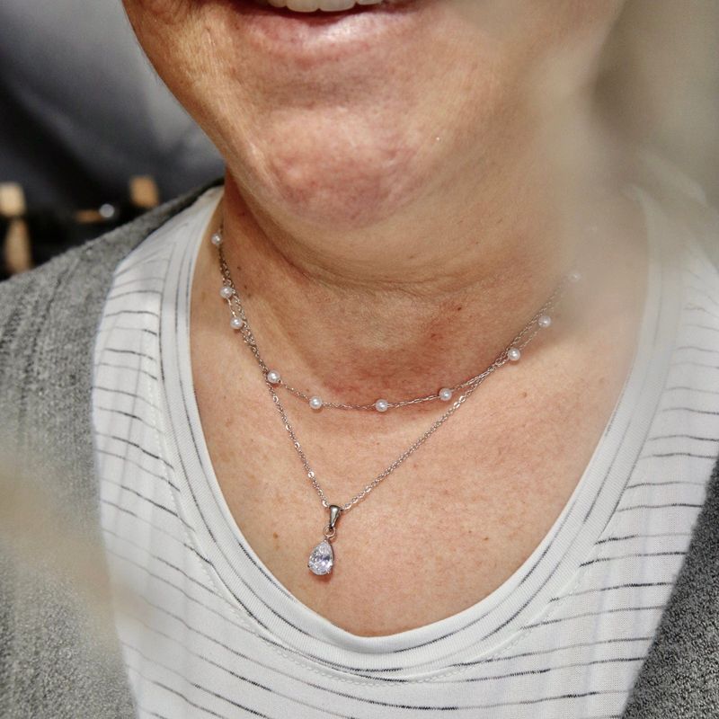 Collier Goutte en acier
