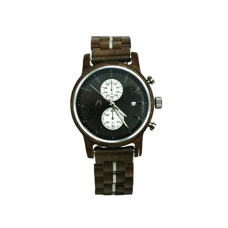 Montre Arnold en bois de noyer