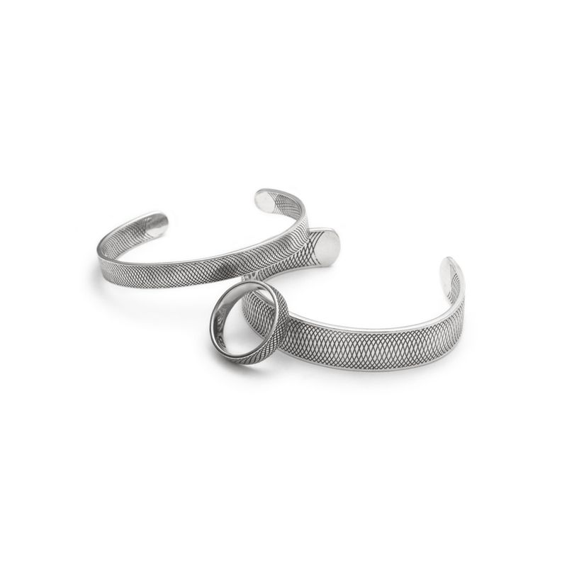 Bracelet Cassivi large en argent sterling