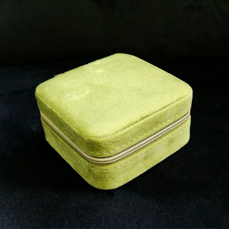 Coffret à bijoux vert