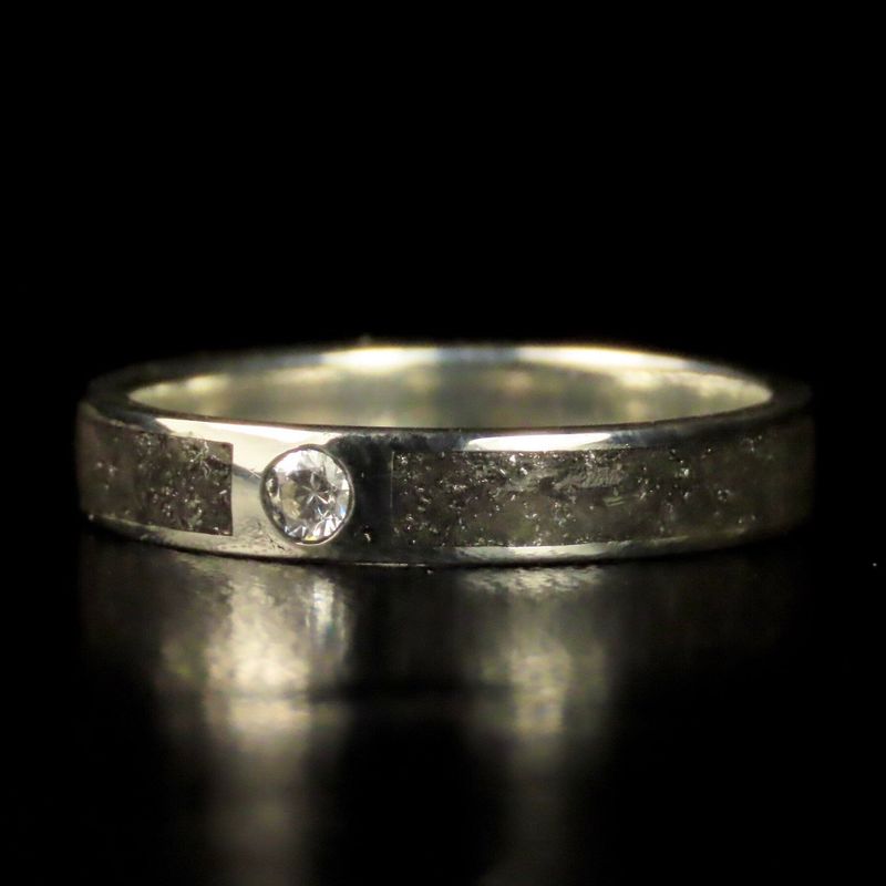 Bague Poussières d’étoiles, or 14K - 18K et moissanite personnalisée