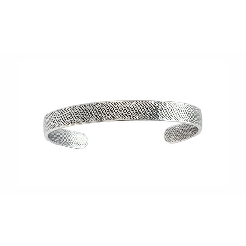 Bracelet Cassivi étroit en argent sterling