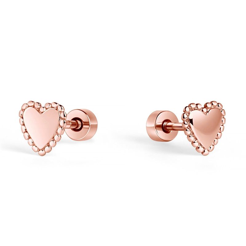 Boucles d'oreilles Sagrada en acier