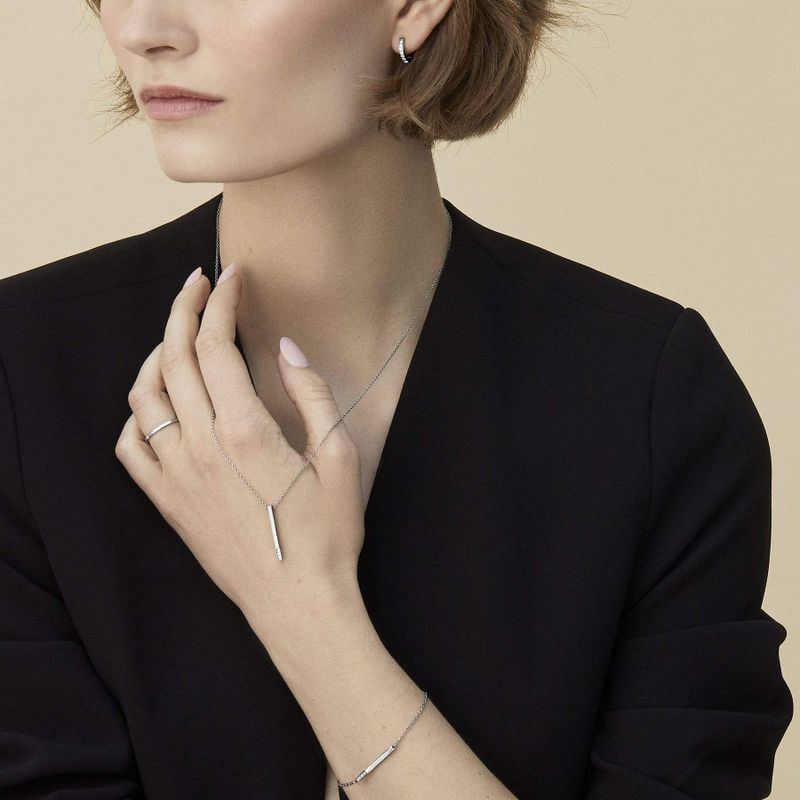 Collier Barre Pur en acier