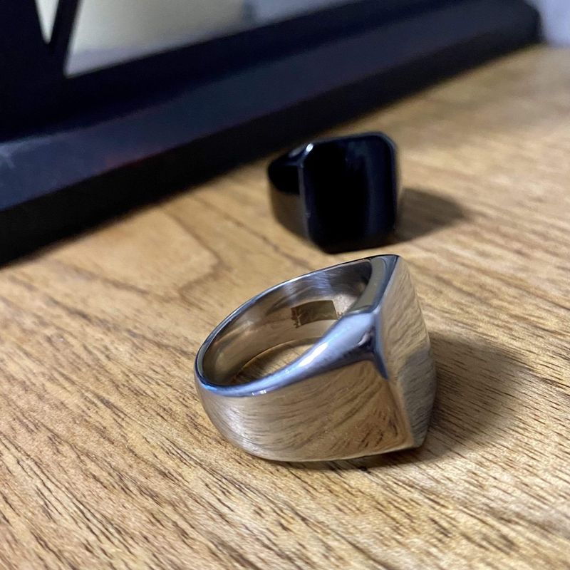 Bague La force en acier