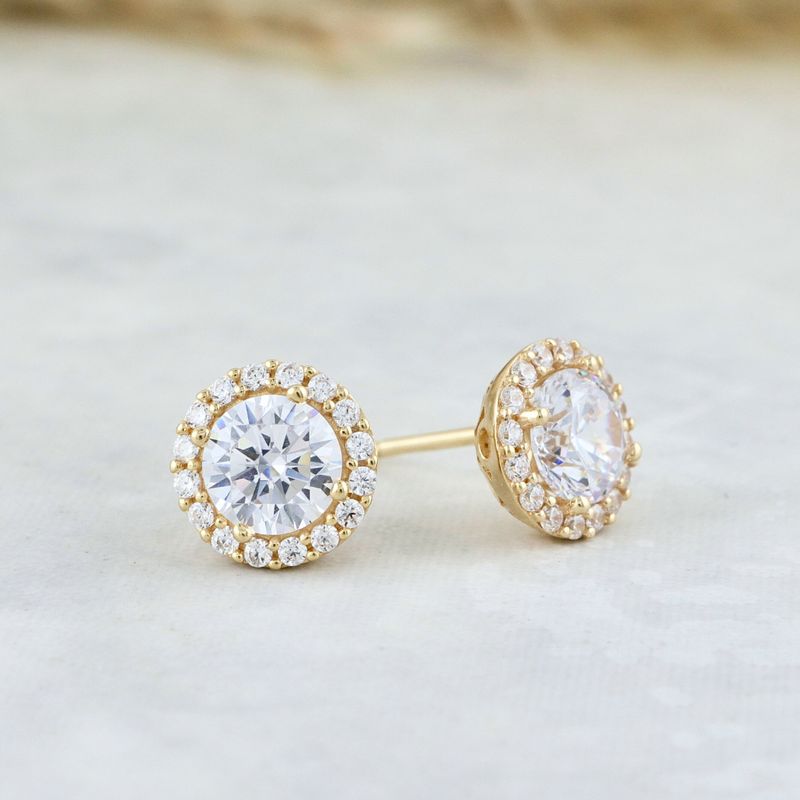 Boucles d'oreilles Éclat en or 10K