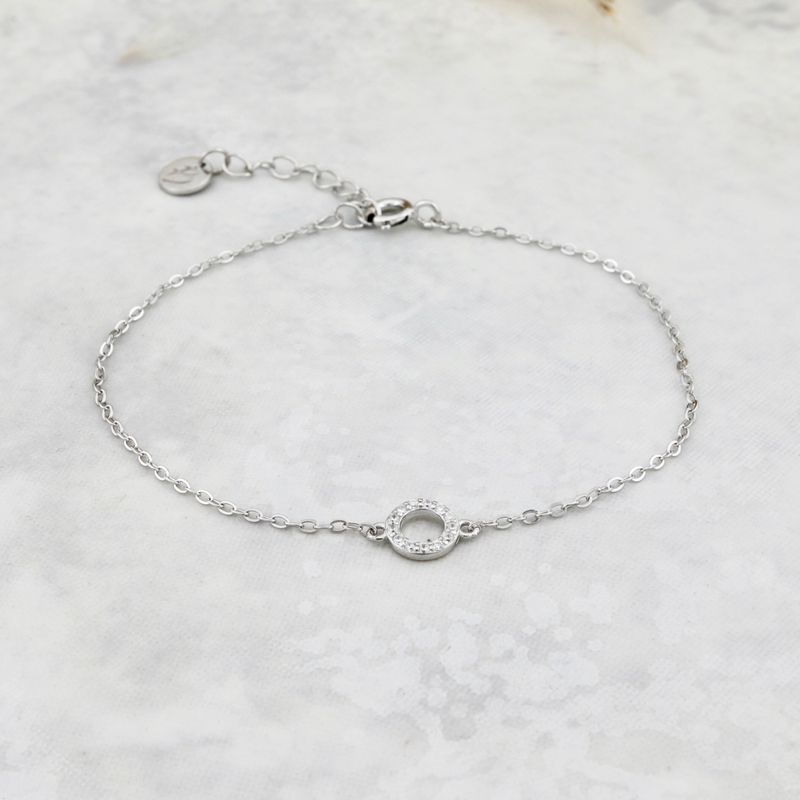 Bracelet Cercles en argent sterling