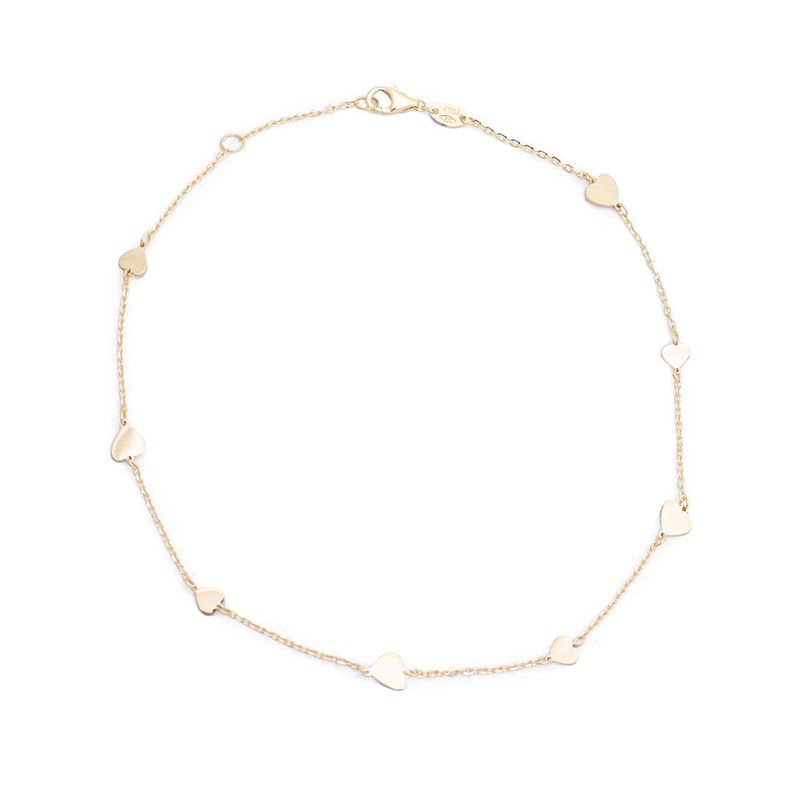 Bracelet Coeurs en or 10K
