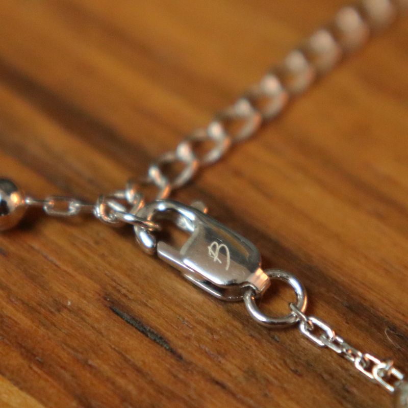 Bracelet de cheville Boho en argent sterling