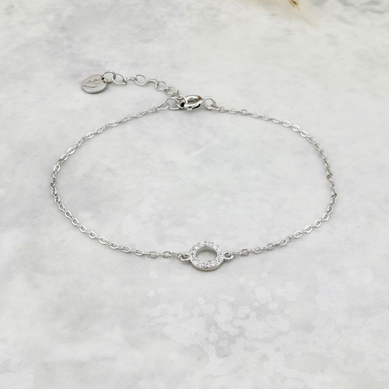 Bracelet Cercles en argent sterling