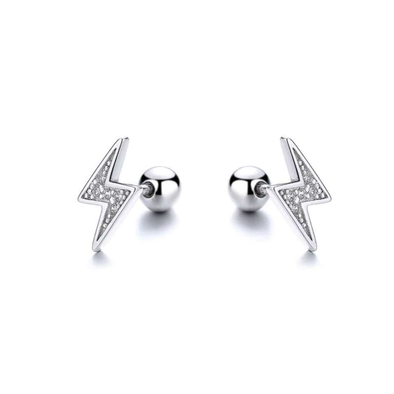 Boucles d'oreilles Orage en argent sterling