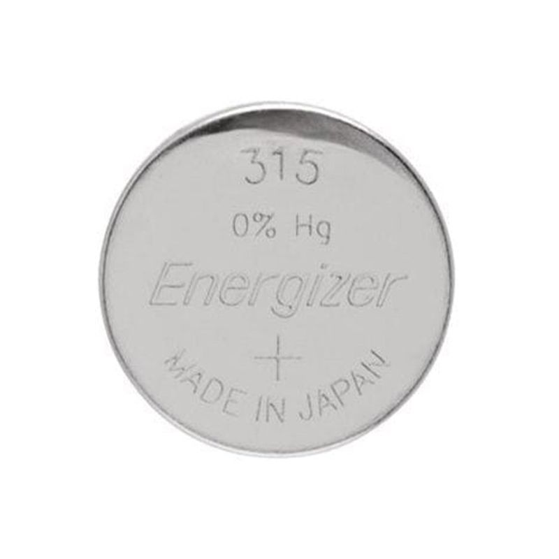 Pile à l'oxyde d'argent pour montre #315
