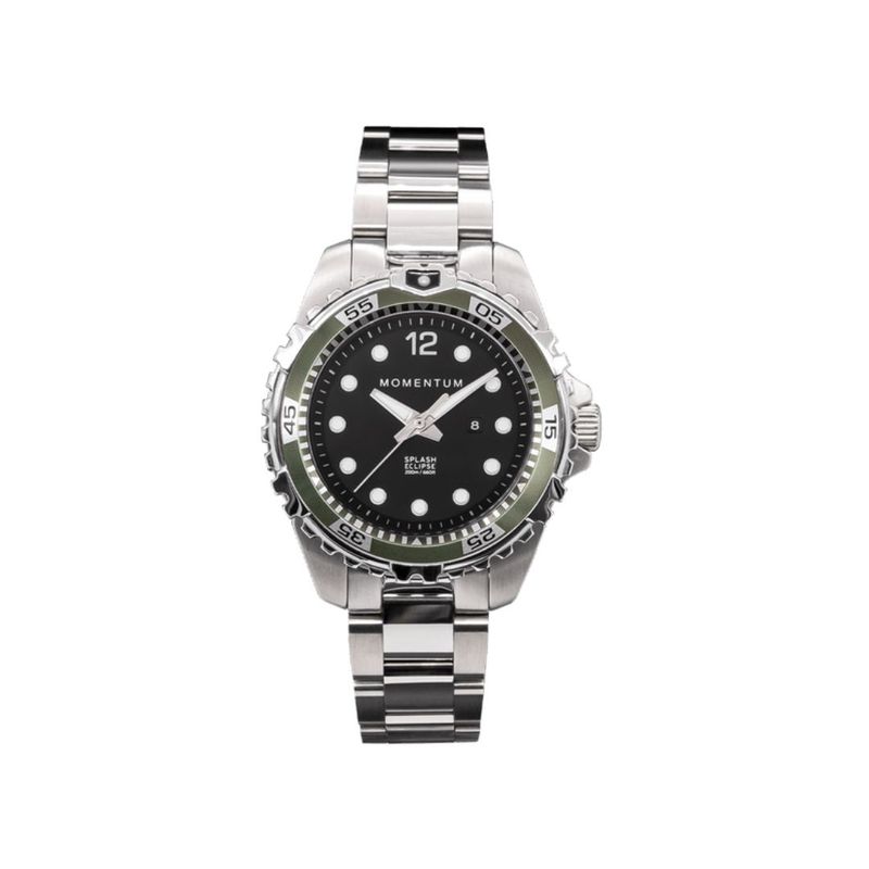 Montre à énergie solaire 38mm Eclipse khaki