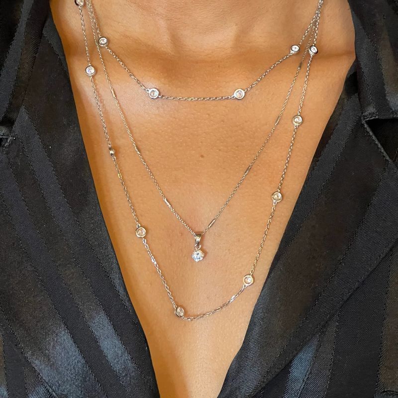 Collier Touch Of Glam en argent sterling