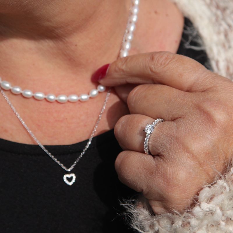 Bague Éclat en argent sterling