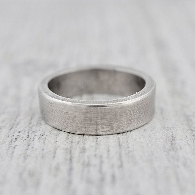 Bague jonc Le massif en argent sterling