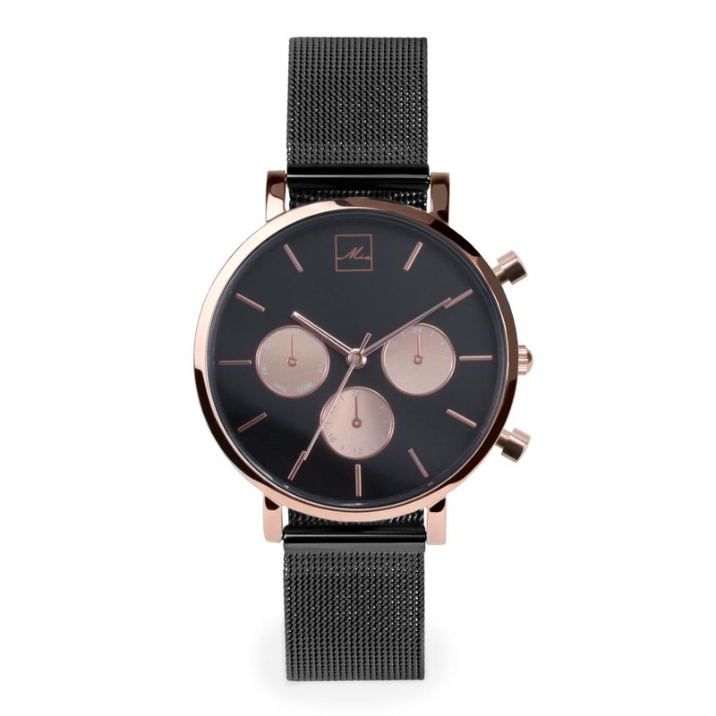 Montre Minimaliste Chrono en acier