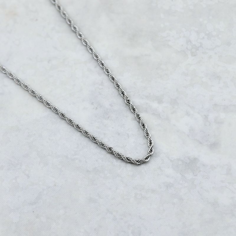 Chaine Torsade en acier