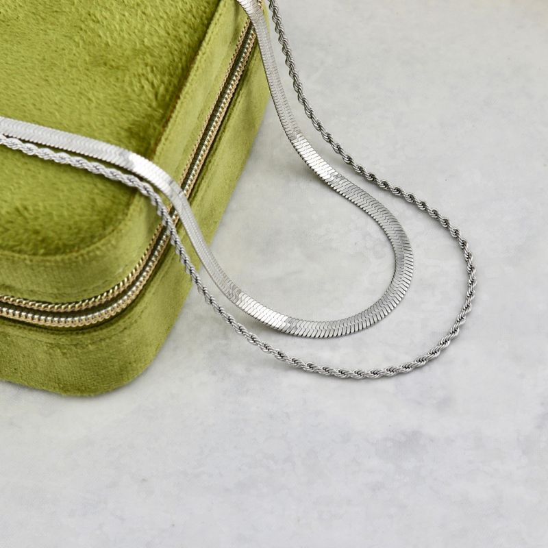 Collier double en acier