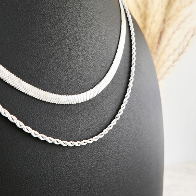 Collier double en acier