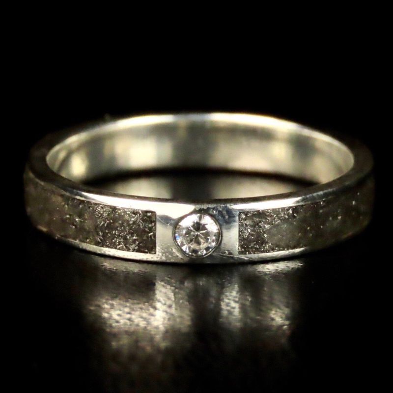 Bague Poussières d’étoiles, or 14K - 18K et moissanite personnalisée