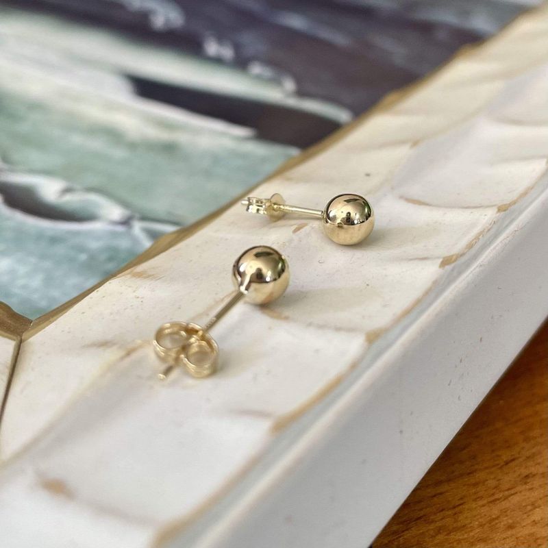 Boucles d’oreilles Billes en or 10K