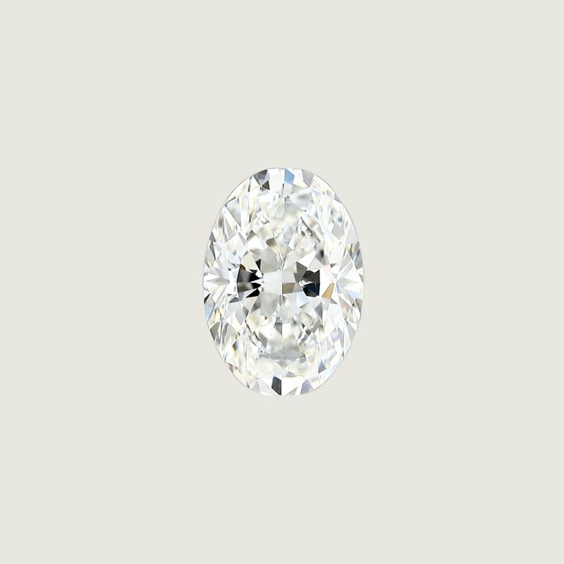 Diamant Naturel Taille Oval 0,51 ct G VS1