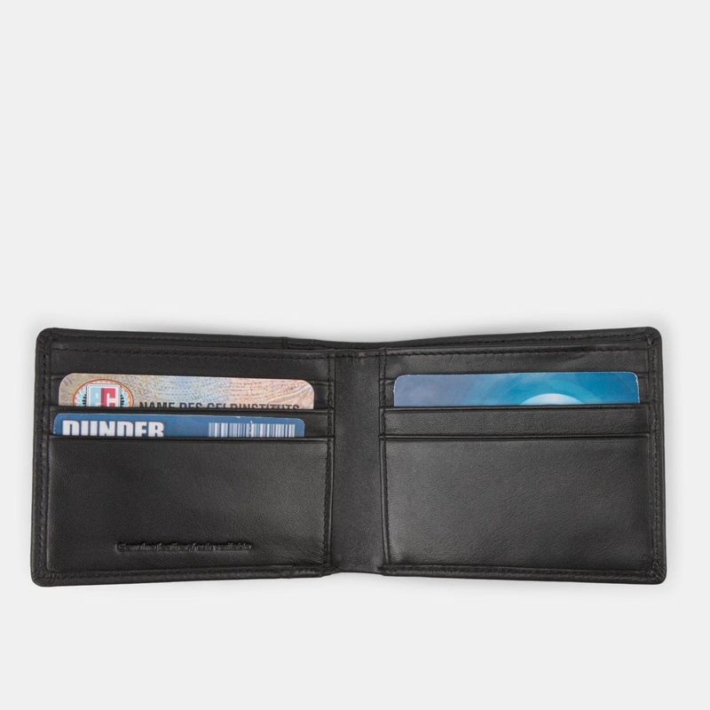 Ensemble de portefeuille, porte-cartes et porte-clefs en cuir