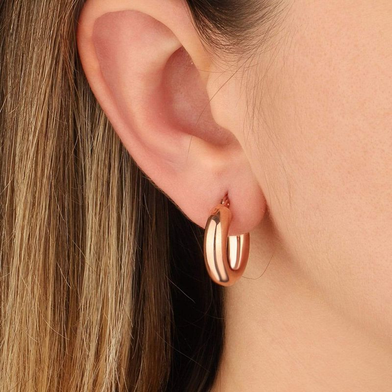 Boucles d'oreilles Minimalistes en argent sterling
