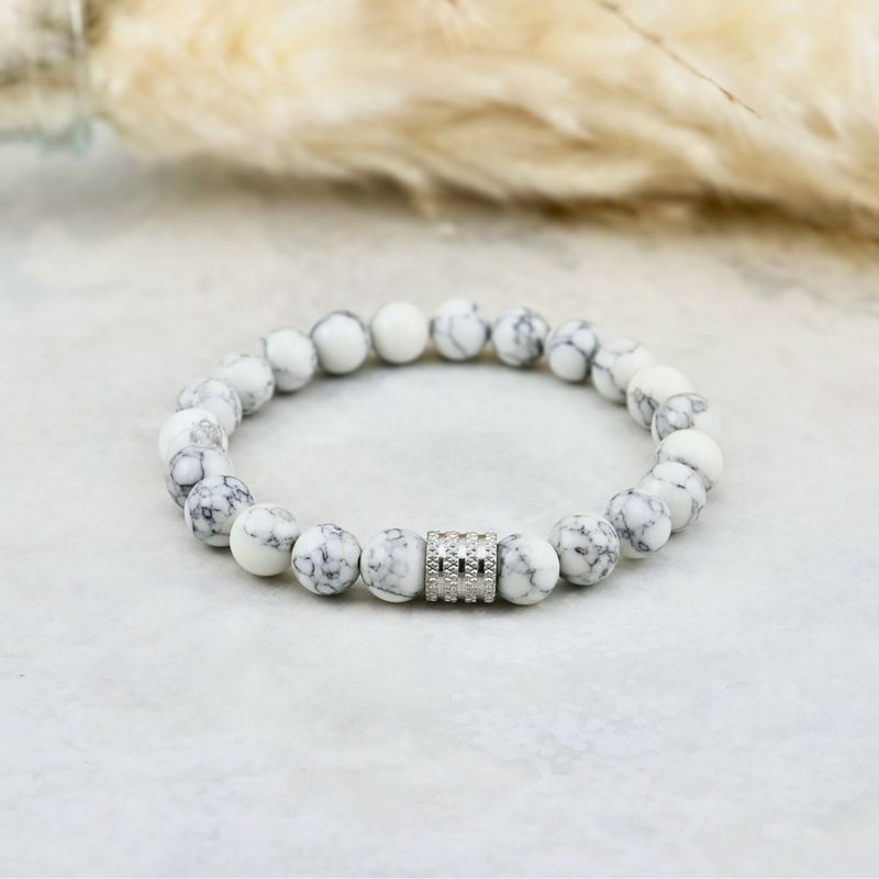 Bracelet La Force Turquoise Blanc