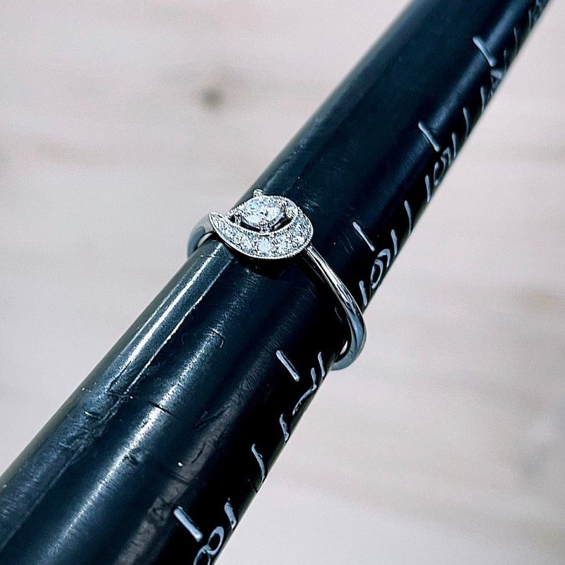 Bague en or 14K et diamants - 0,23 ctw