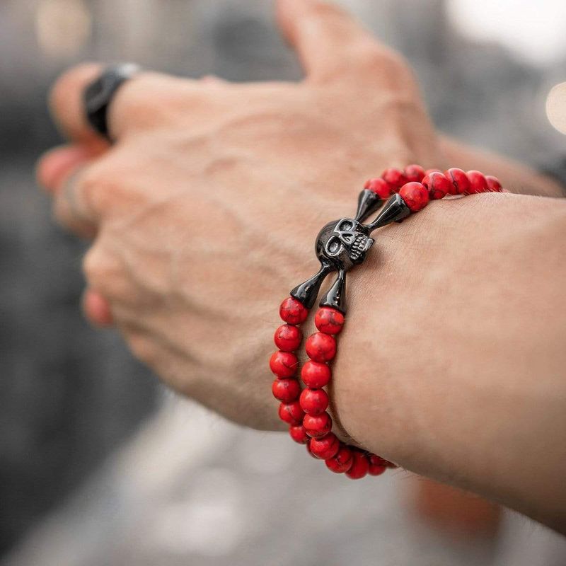 Bracelet SpiderHD pierres et acier