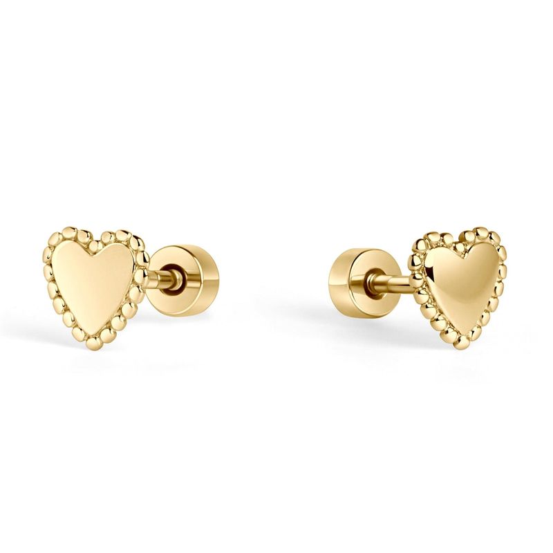 Boucles d'oreilles Sagrada en acier