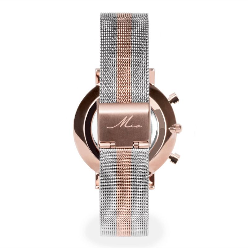 Montre Minimaliste Chrono en acier