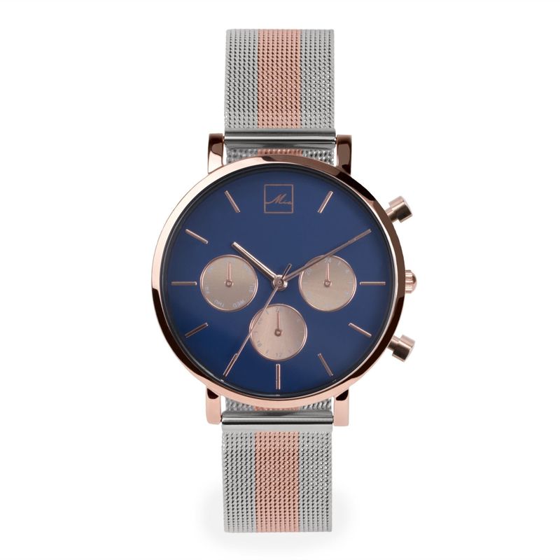 Montre Minimaliste Chrono en acier